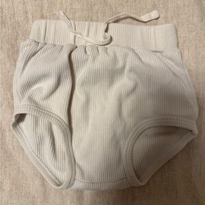 Jamie Kay Light White Ribbed Bloomers